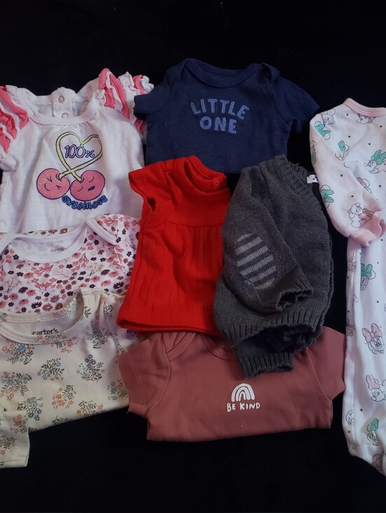 Carter's Other - Mixed Newborn Baby Girl Clothing Bundle